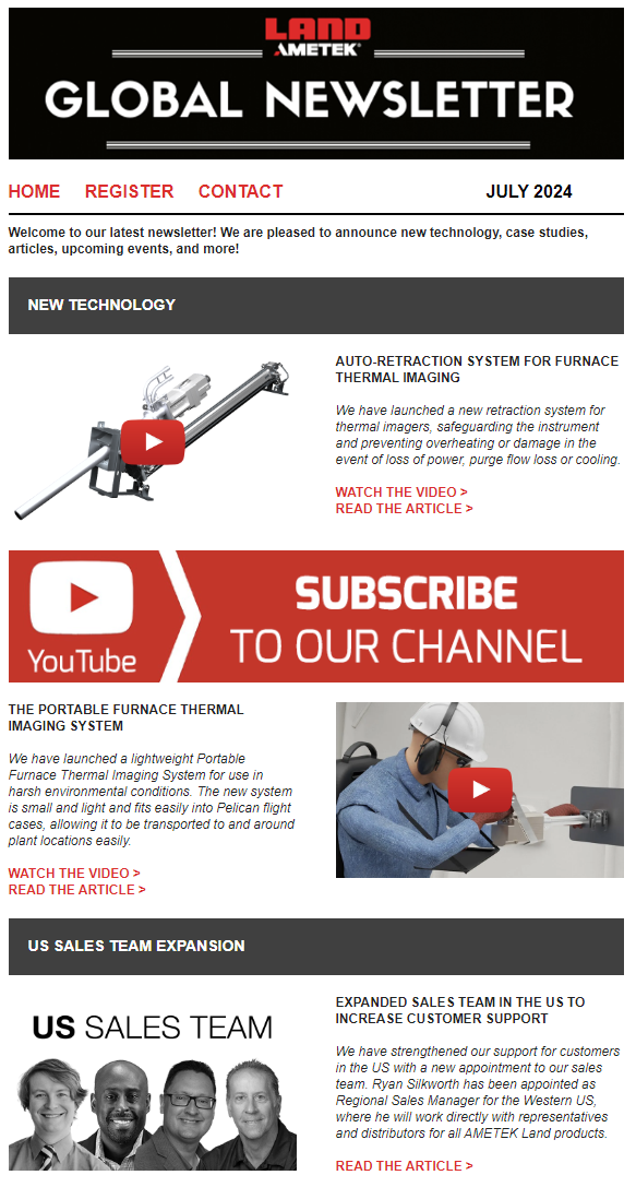 AMETEK Land Newsletter - July 2024