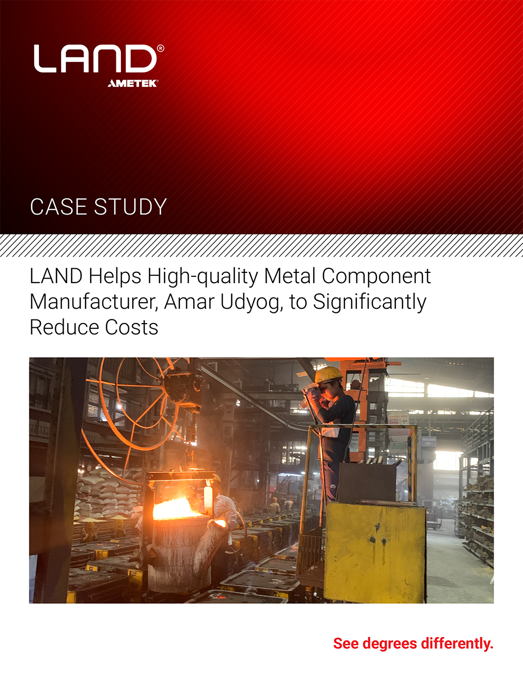 Helps High-Quality Metal Component Manufacturer, Amar Udyog, to Significantly Reduce Costs