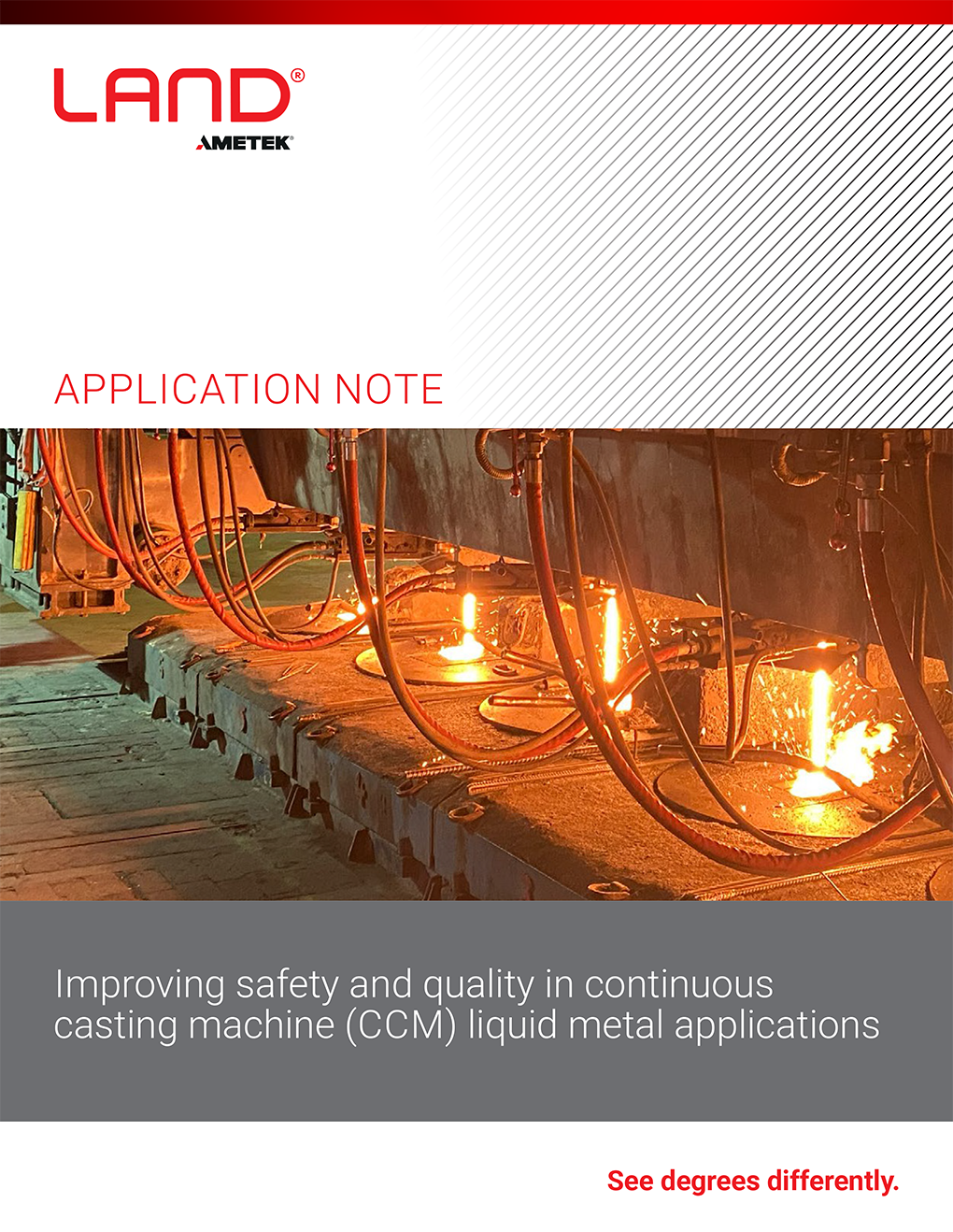 IMPROVING SAFETY AND QUALITY IN CONTINUOUS CASTING MACHINE (CCM) LIQUID METAL APPLICATIONS
