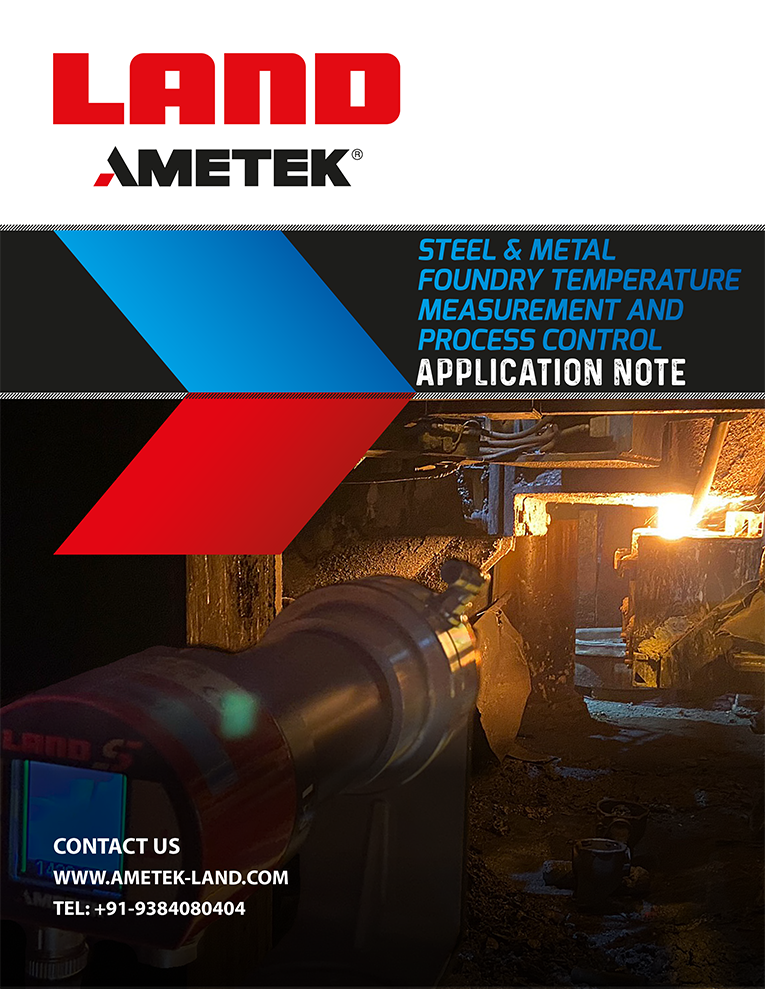 Steel Metal Foundry Temperature Measurement Process Control - Application Note