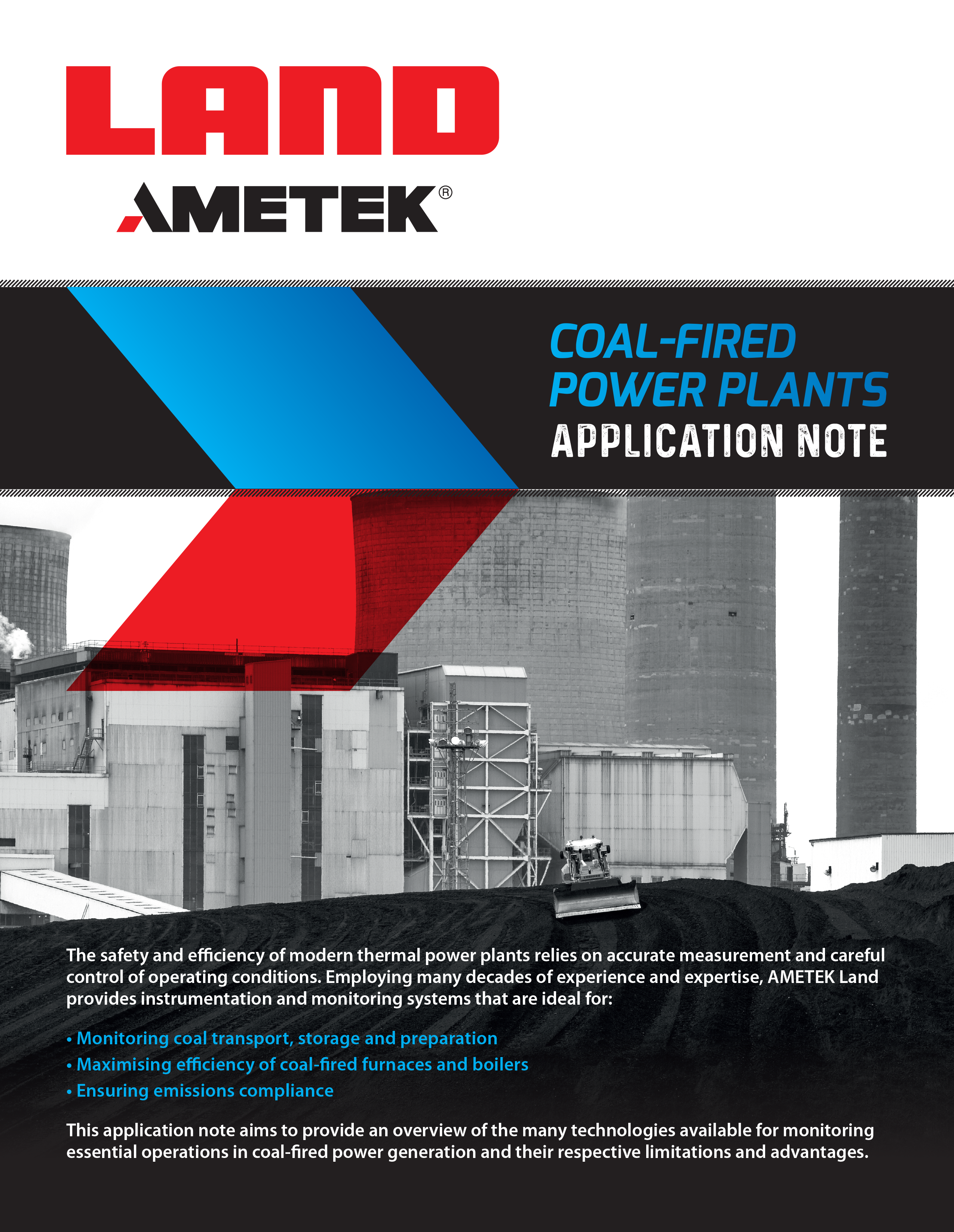 Application Note - Coal Fired Power Plants