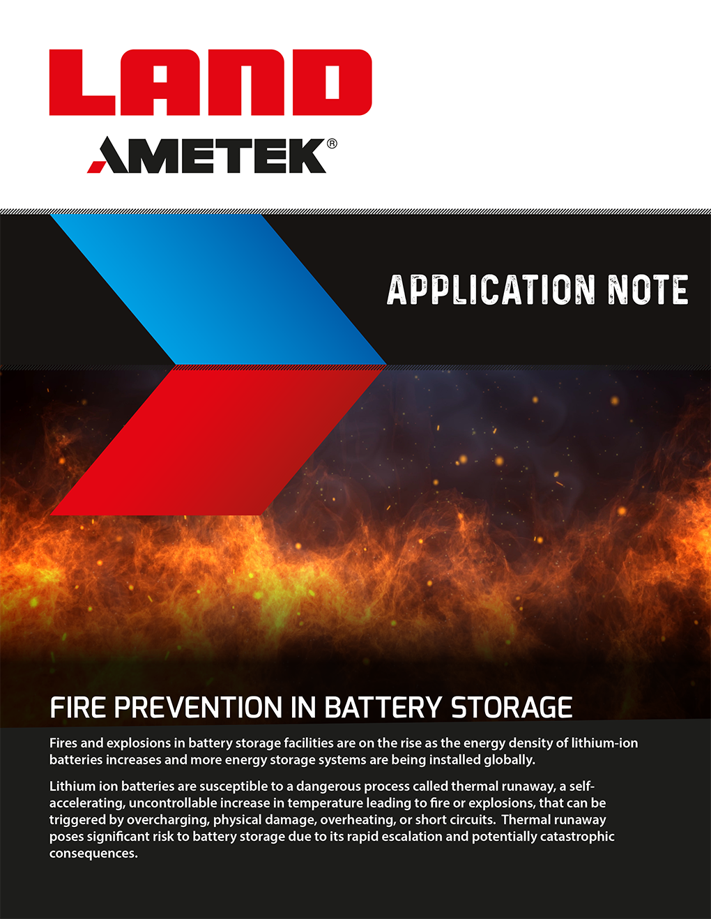 Fire Prevention In Battery Storage - Application Note (EN)