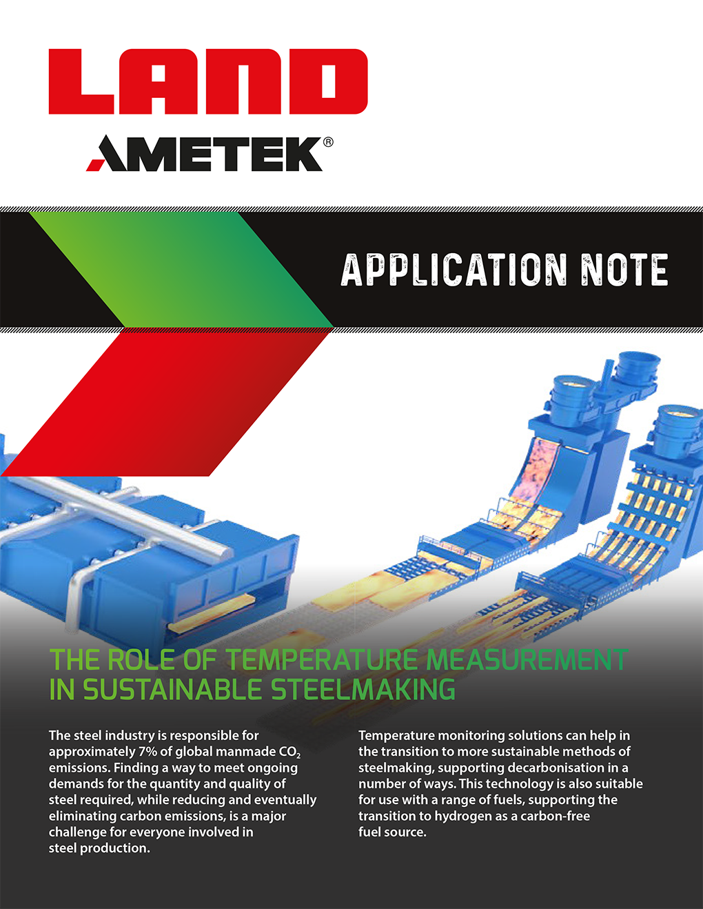 THE ROLE OF TEMPERATURE MEASUREMENT IN SUSTAINABLE STEELMAKING