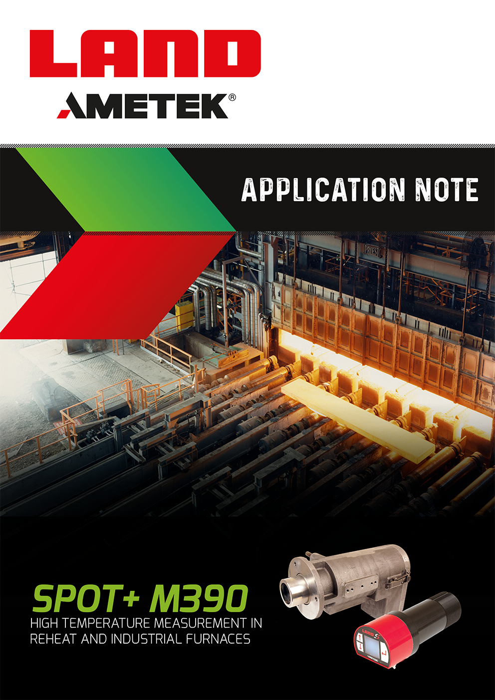 SPOT+ M390 High-Temperature Measurement in Reheat and Industrial Furnaces - Application Note (EN)