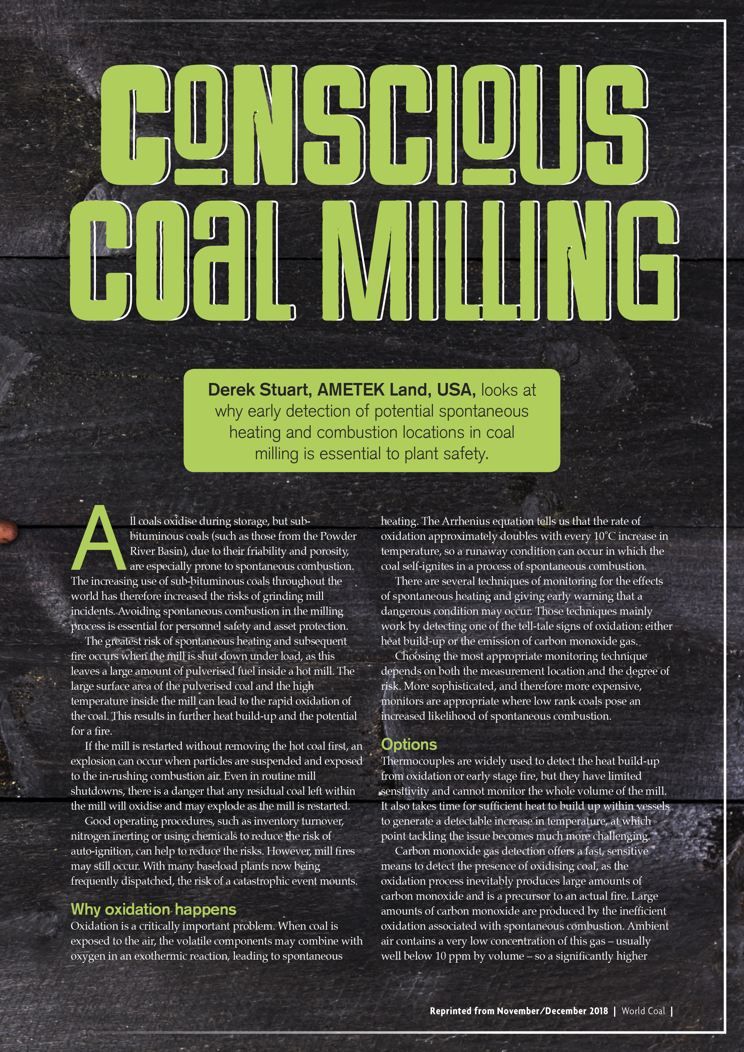 World Coal - Concious Coal Milling Nov/Dec 18