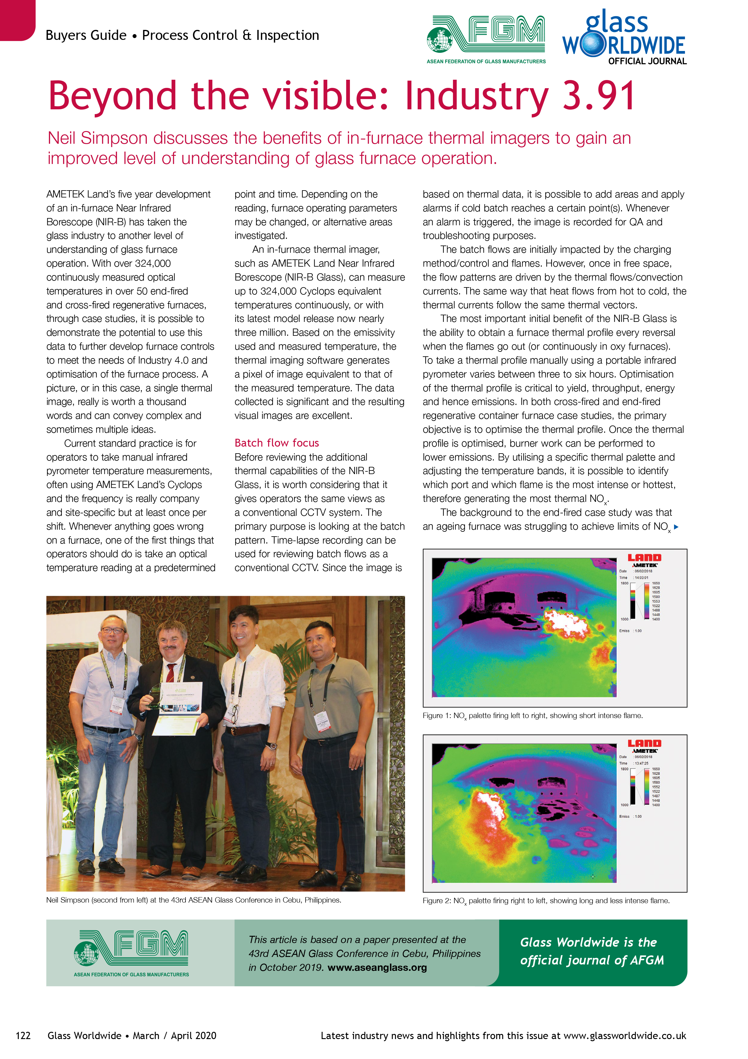 Glass Worldwide - Beyond the visible: Industry 3.91