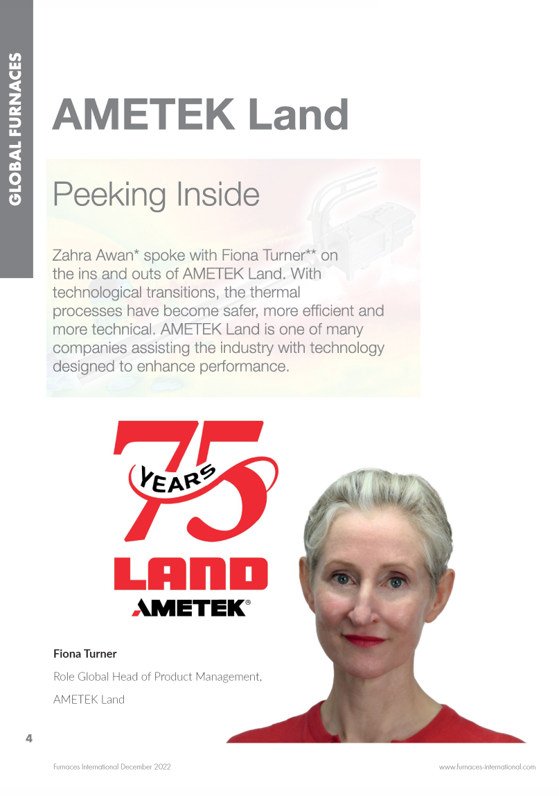 Furnaces International - Taking a Peek in AMETEK Land