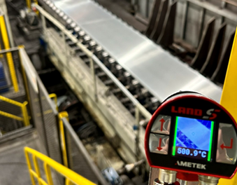 Optimising Aluminium Rolling with Accurate Temperature Measurements