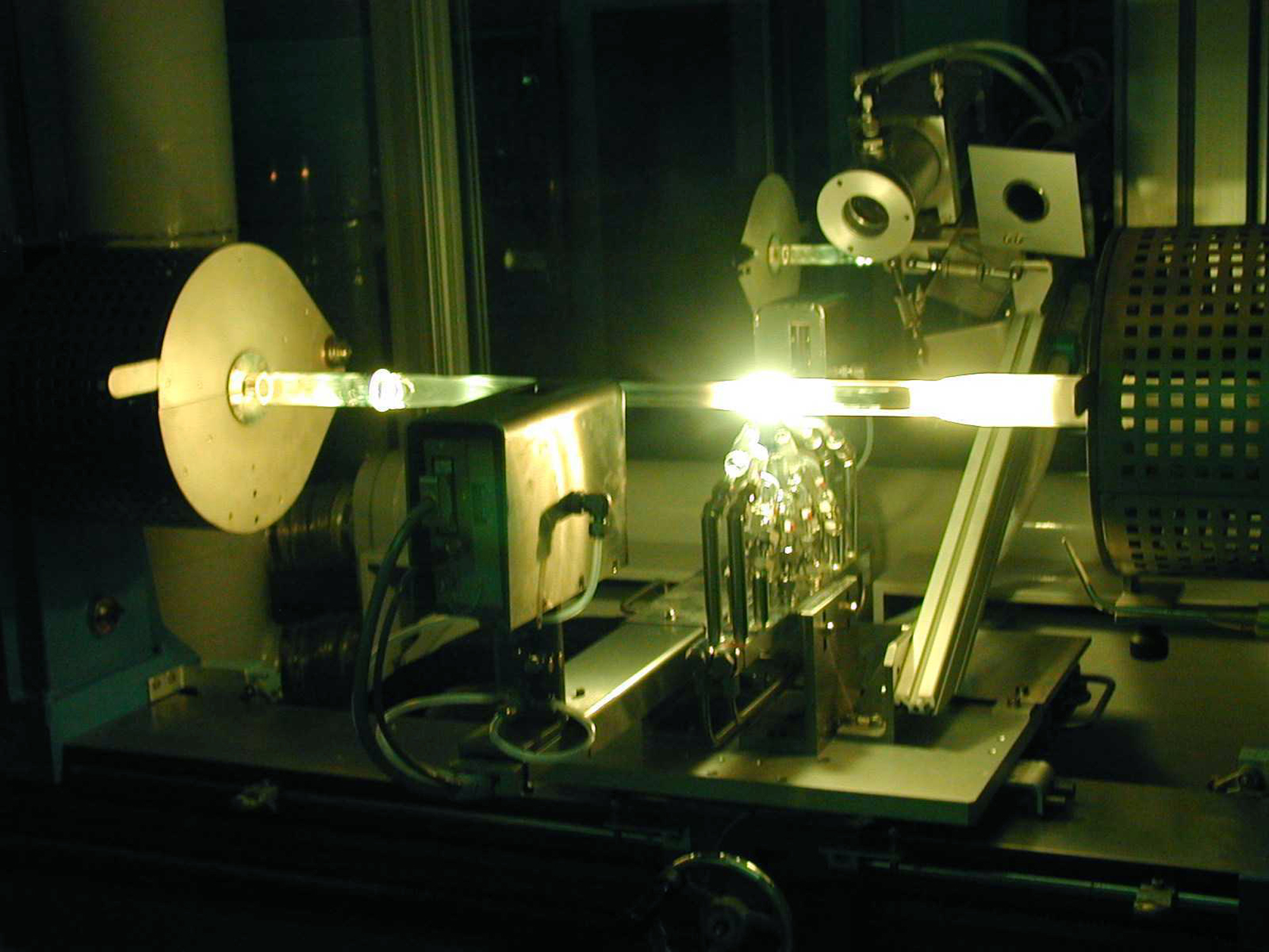 Temperature Measurement in Optical Fibre Production