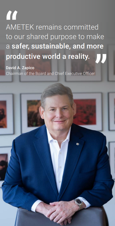 AMETEK 2025 Sustainability Report