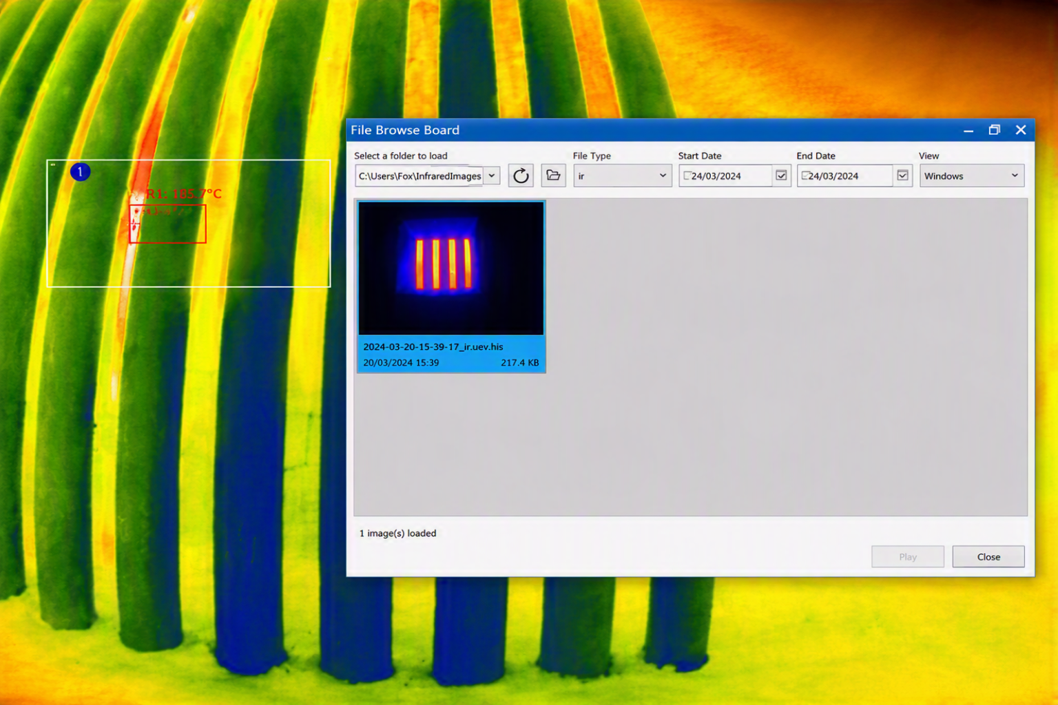 Enhanced Image Player Improves Analysis and Testing