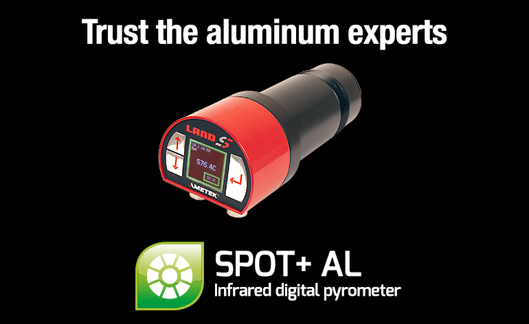 AMETEK Land supports US aluminum plant operators with an all-in-one accurate and reliable solution for temperature measurements
