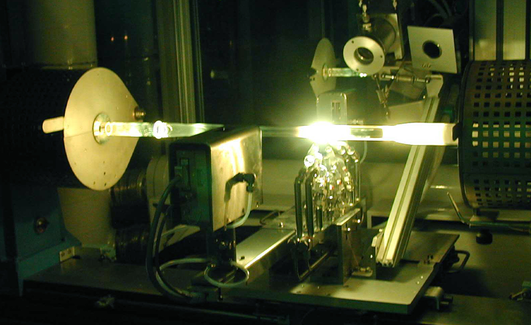 Temperature Measurement in Optical Fibre Production 