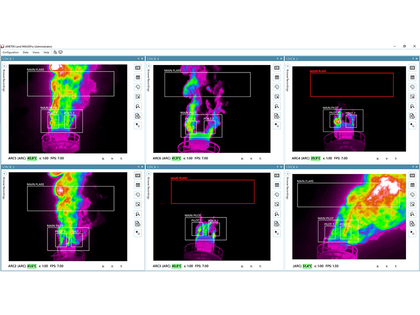 Flare Stack Monitoring | AMETEK Land